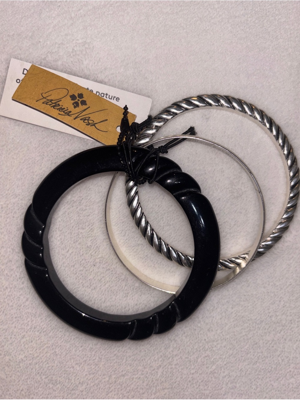 Patricia Nash Twisted Rope Bangle Set